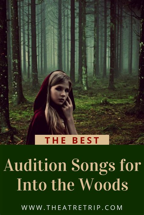 Theatre Trip Into the Woods Audition Songs Playlist 60 songs 96 likes. . Audition songs for witch into the woods